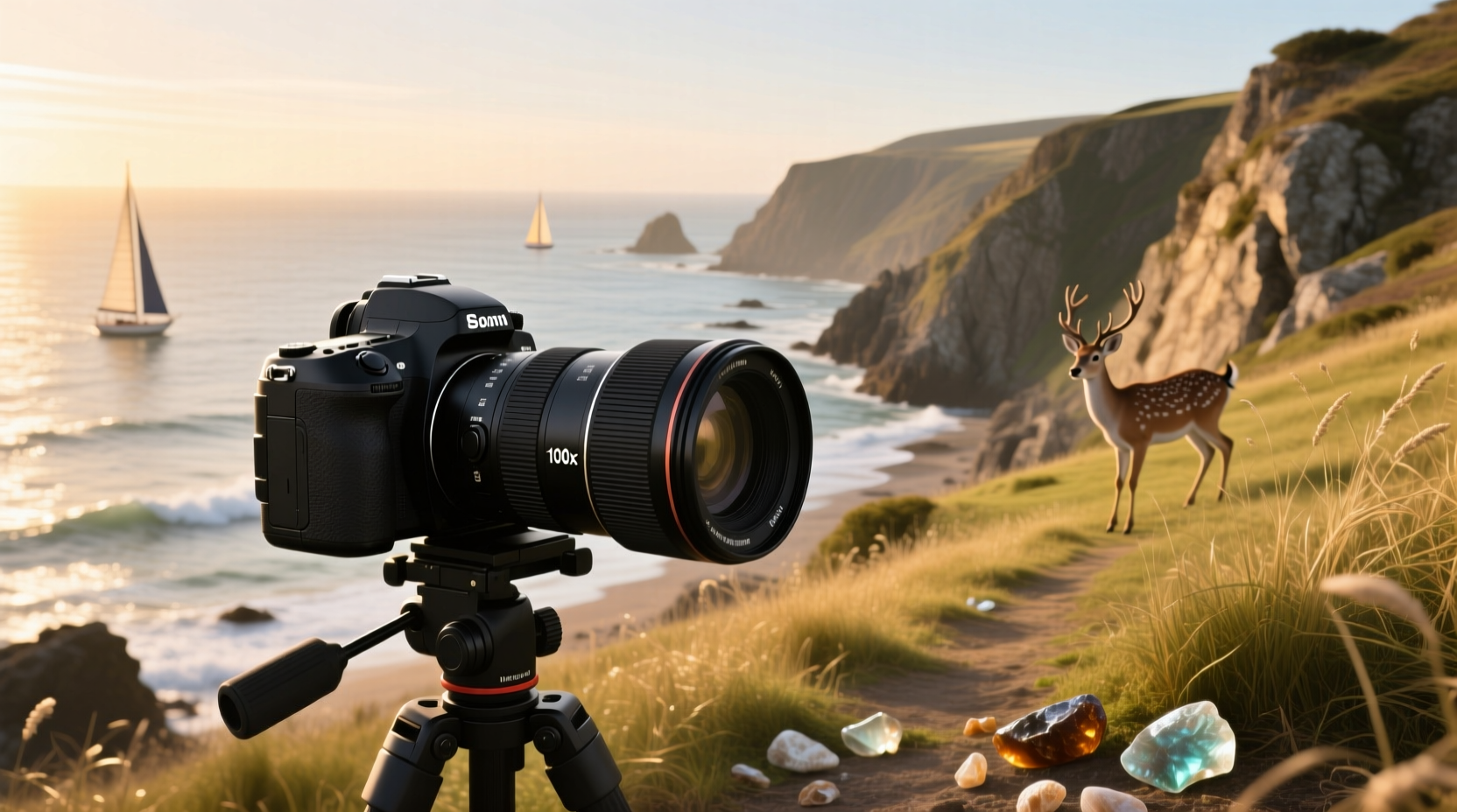 100x zoom camera truth, limits real world use