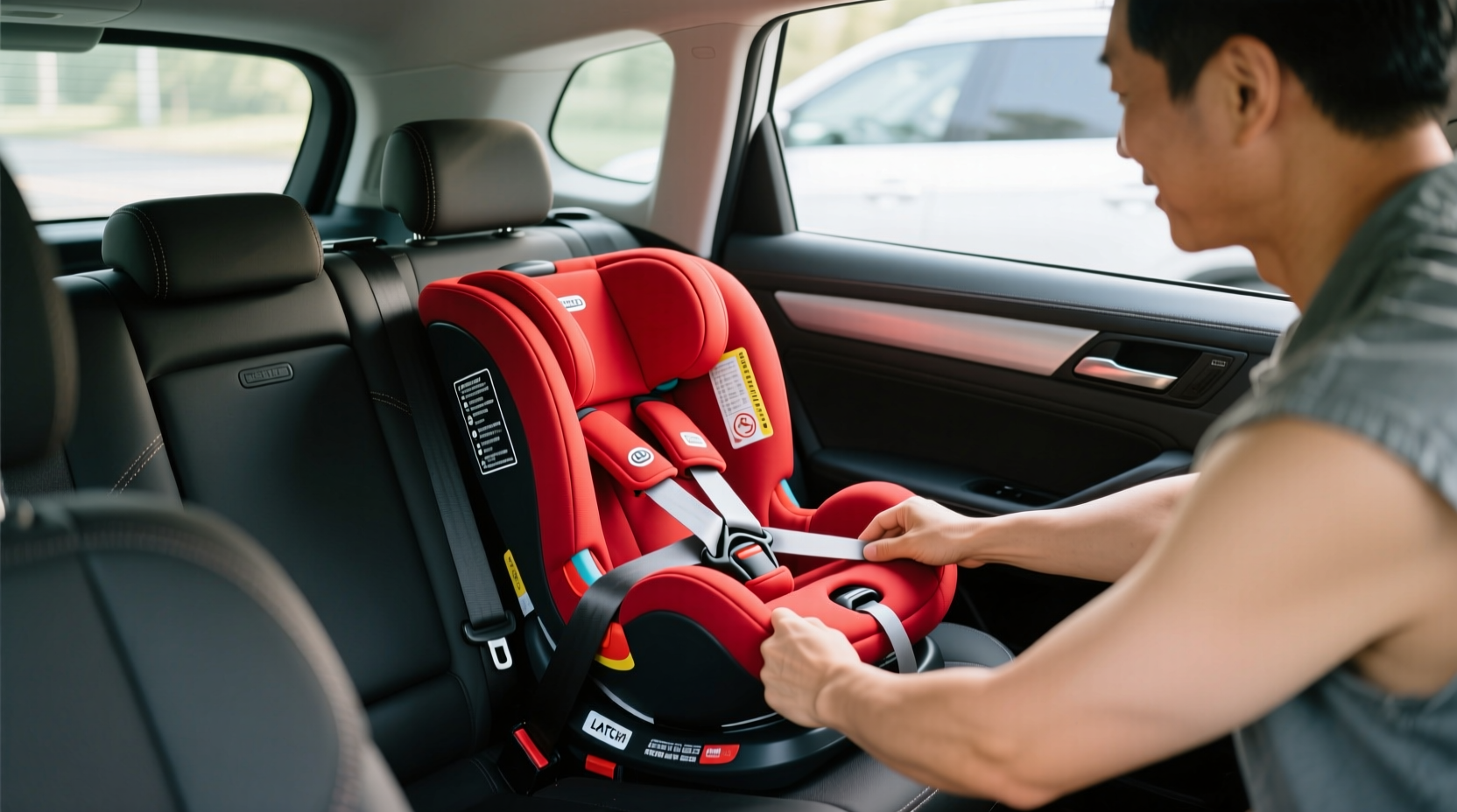 can you put a car seat in the middle