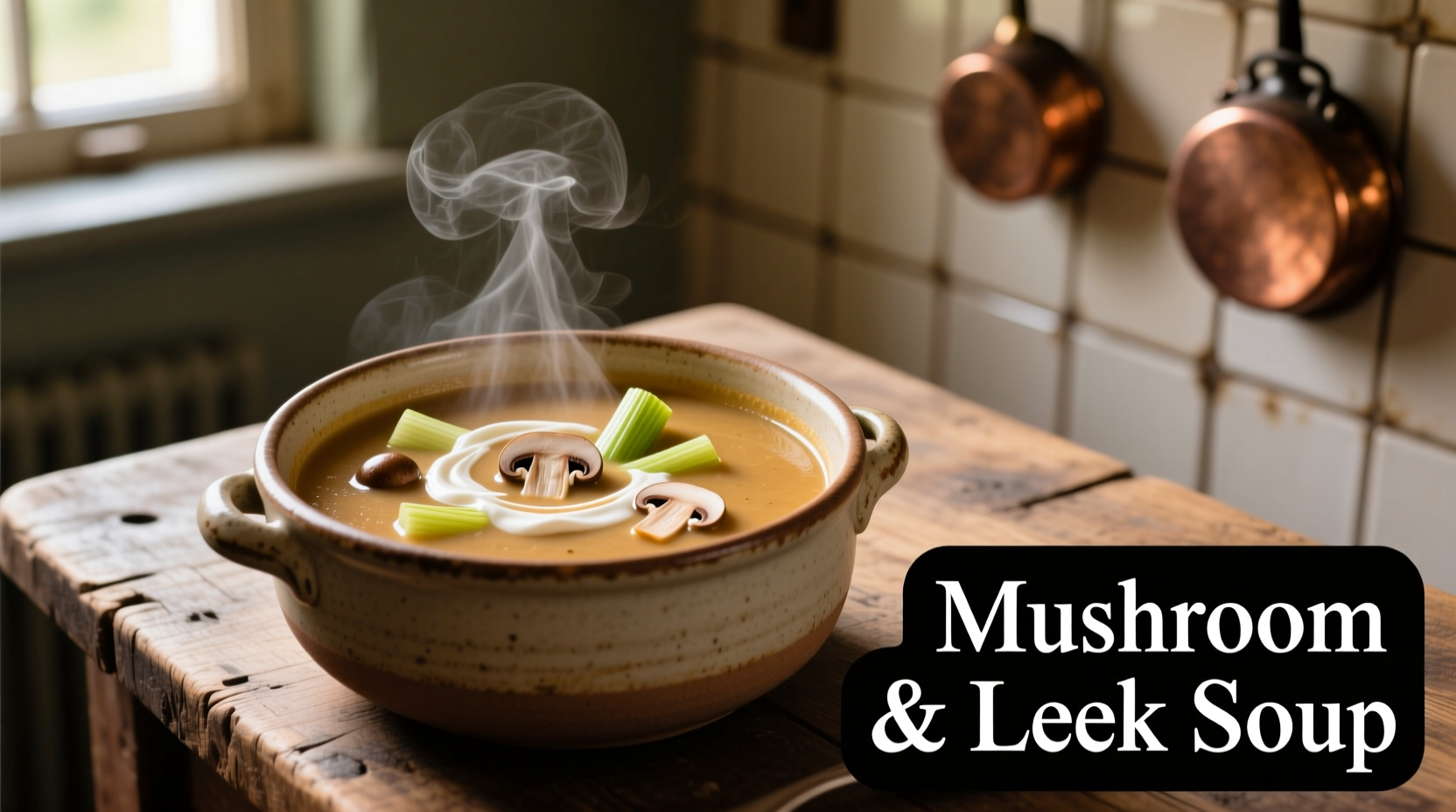 Perfect Mushroom and Leek Soup Recipe: Simple & Delicious
