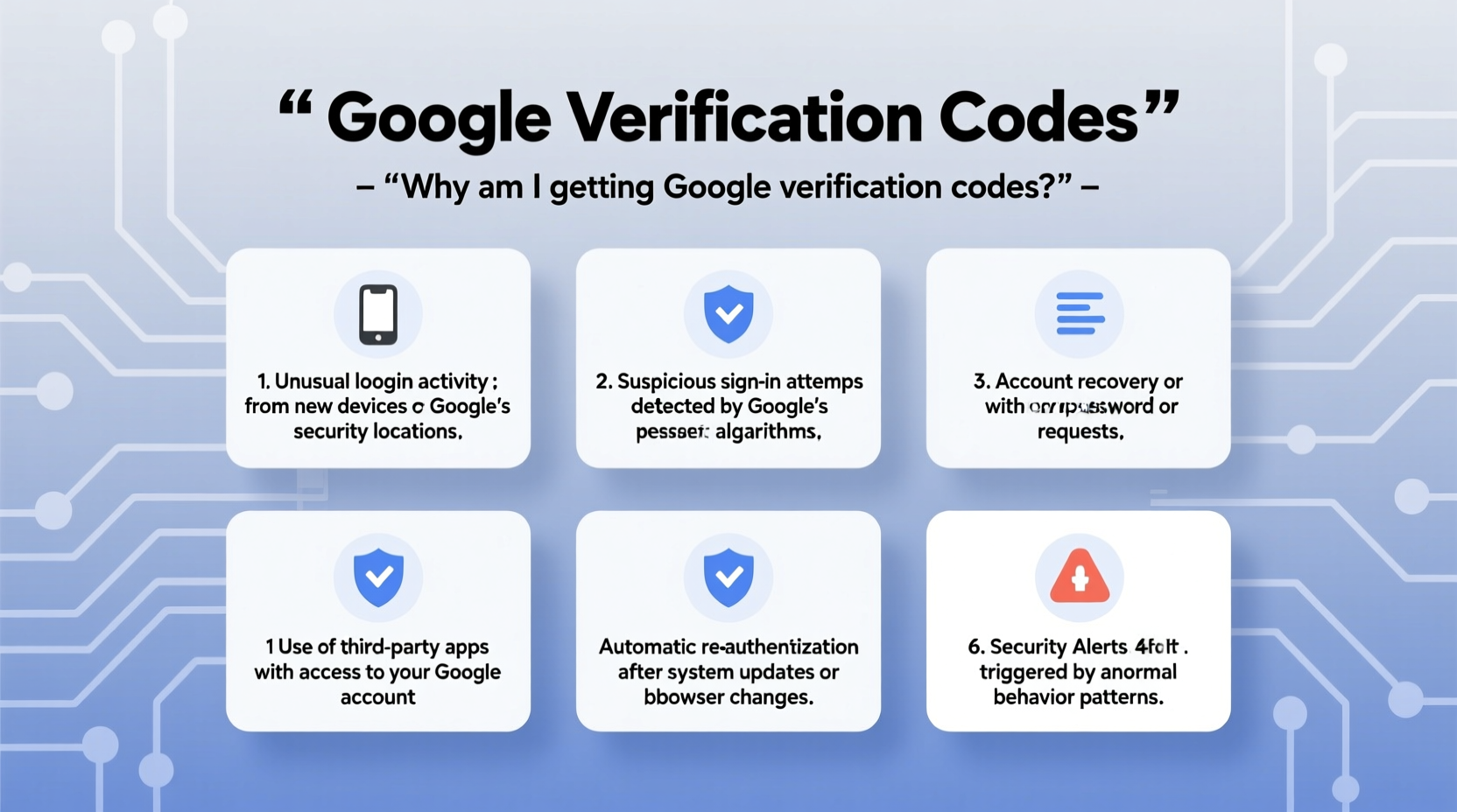 why am i getting google verification codes reasons security 2