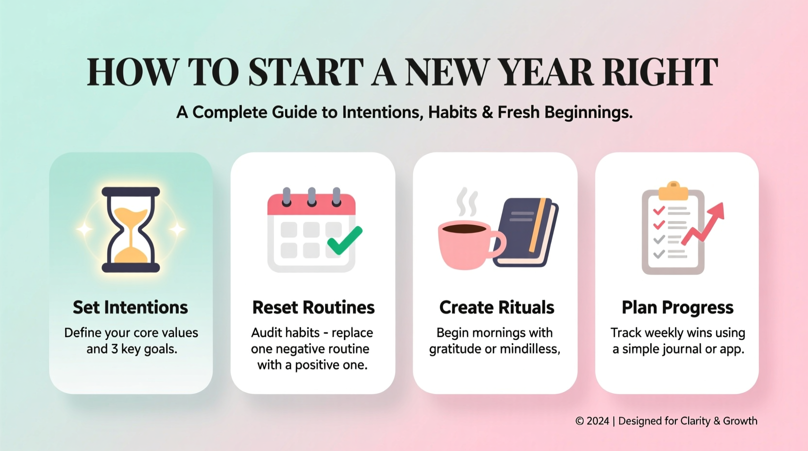 how to start a new year right