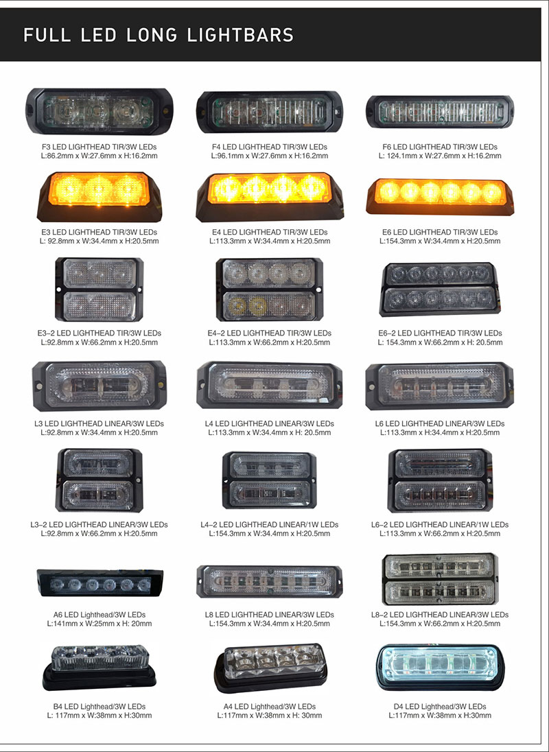 Factory Chinese made Red Blue strobe 12 24V strobe red blue led flashing light warning