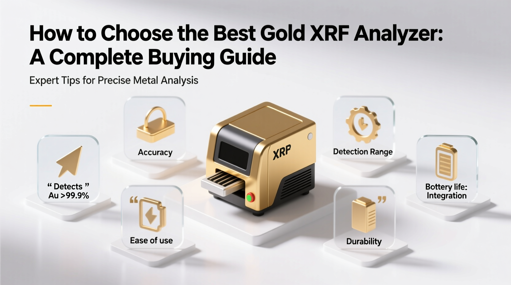 Xrf Gold Machine How to Choose the Best Gold XRF Analyzer: A Complete Buying Guide