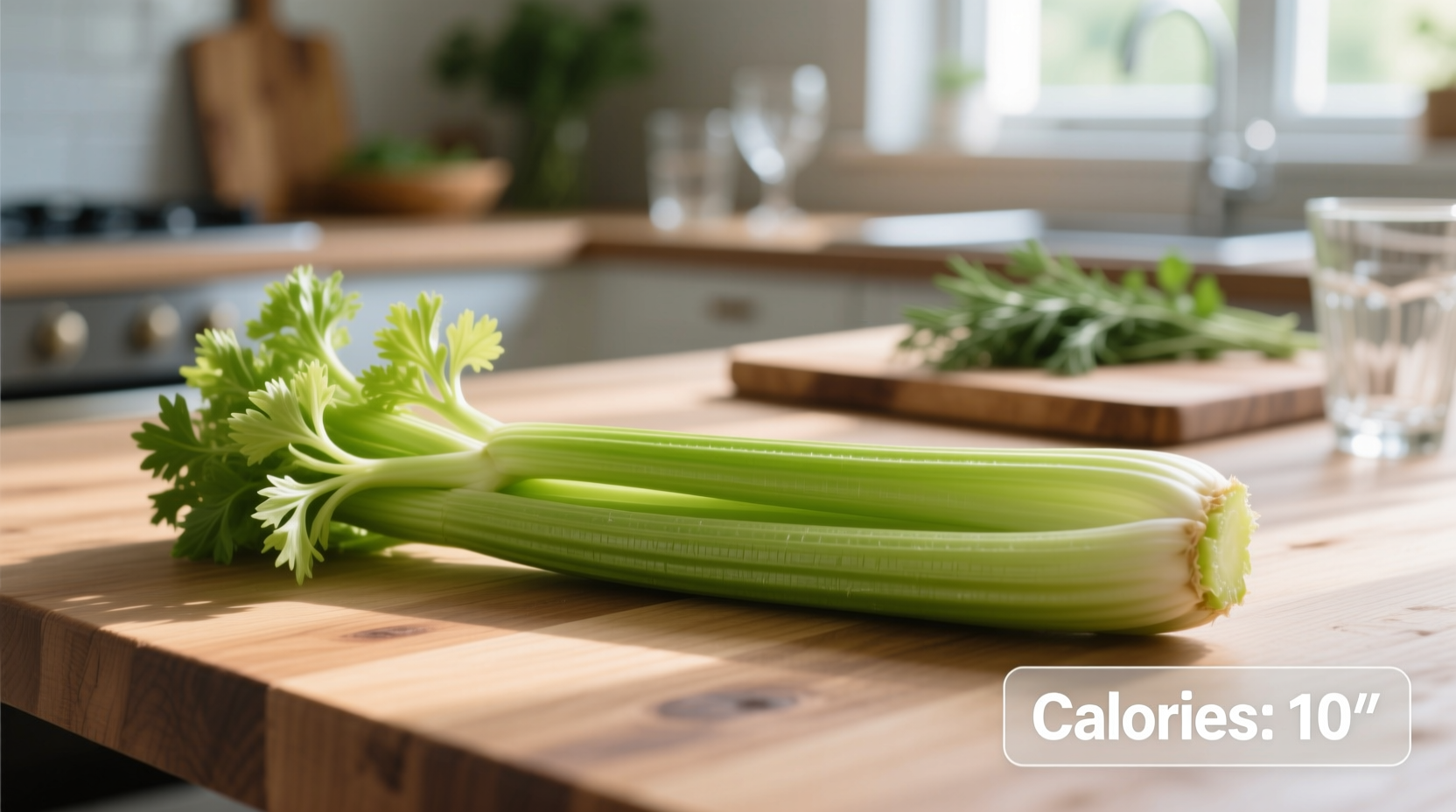 how many calories are in a stick of celery