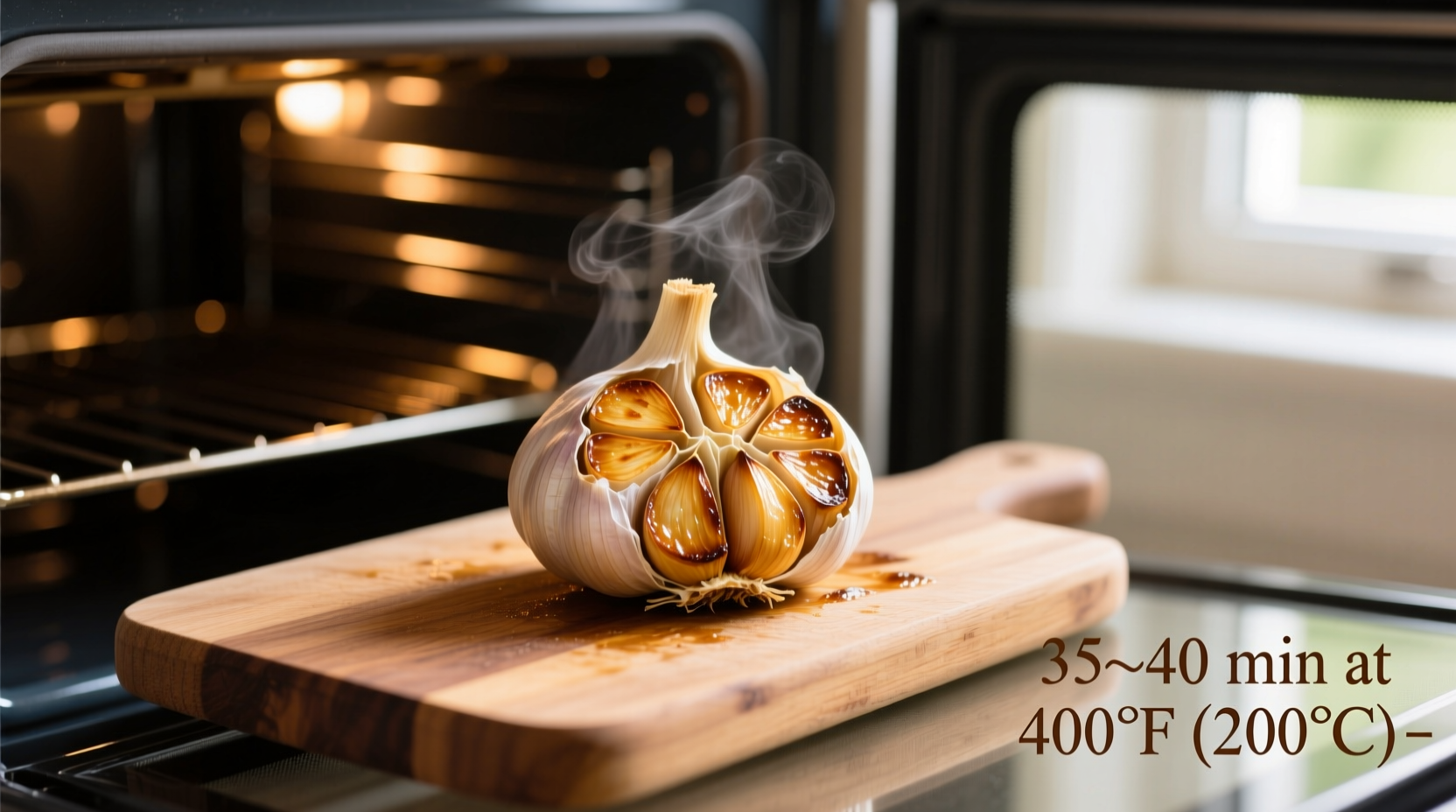 how long to roast garlic in the oven