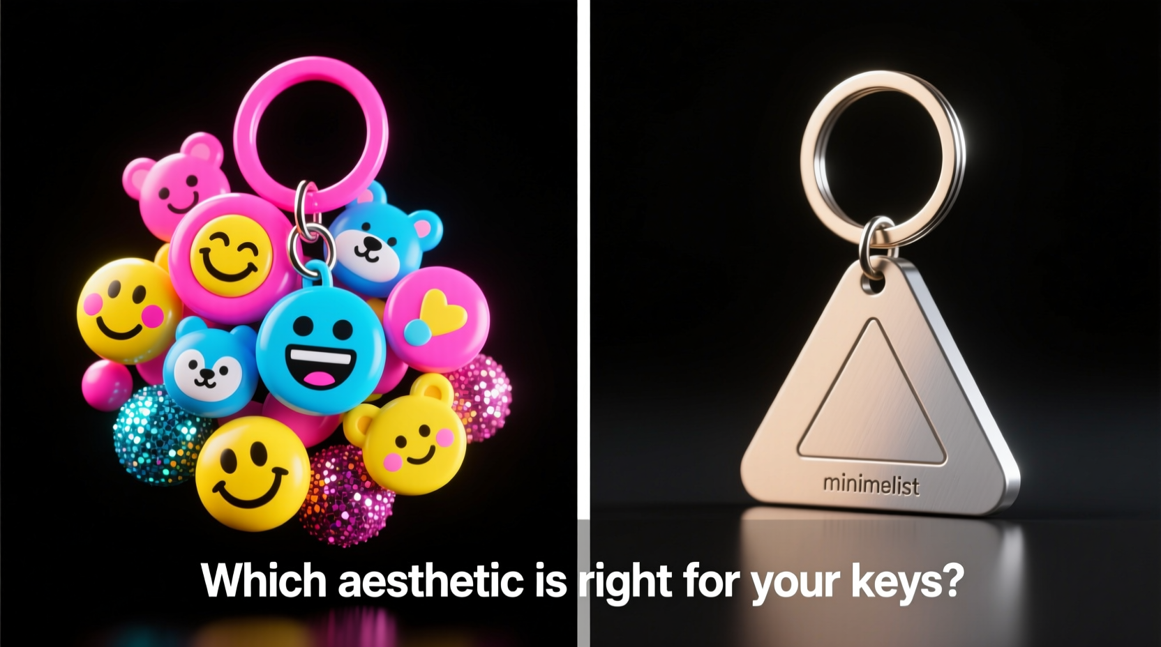 dopamine vs minimalist keychains which aesthetic is right for your keys