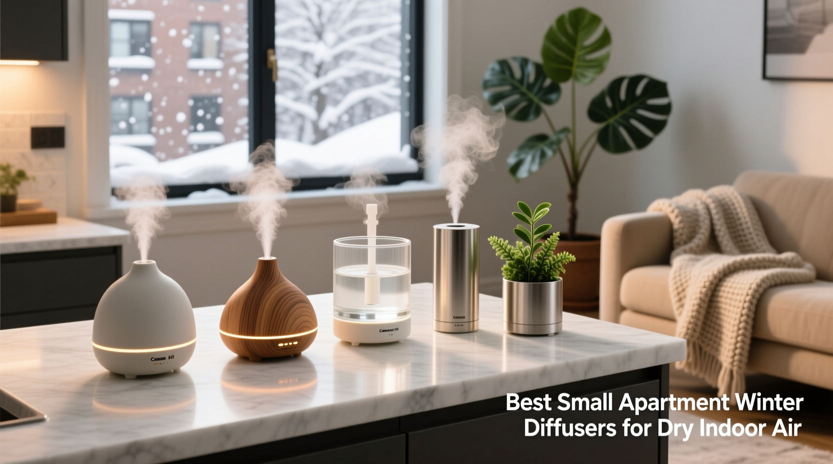 small apartment winter diffusers