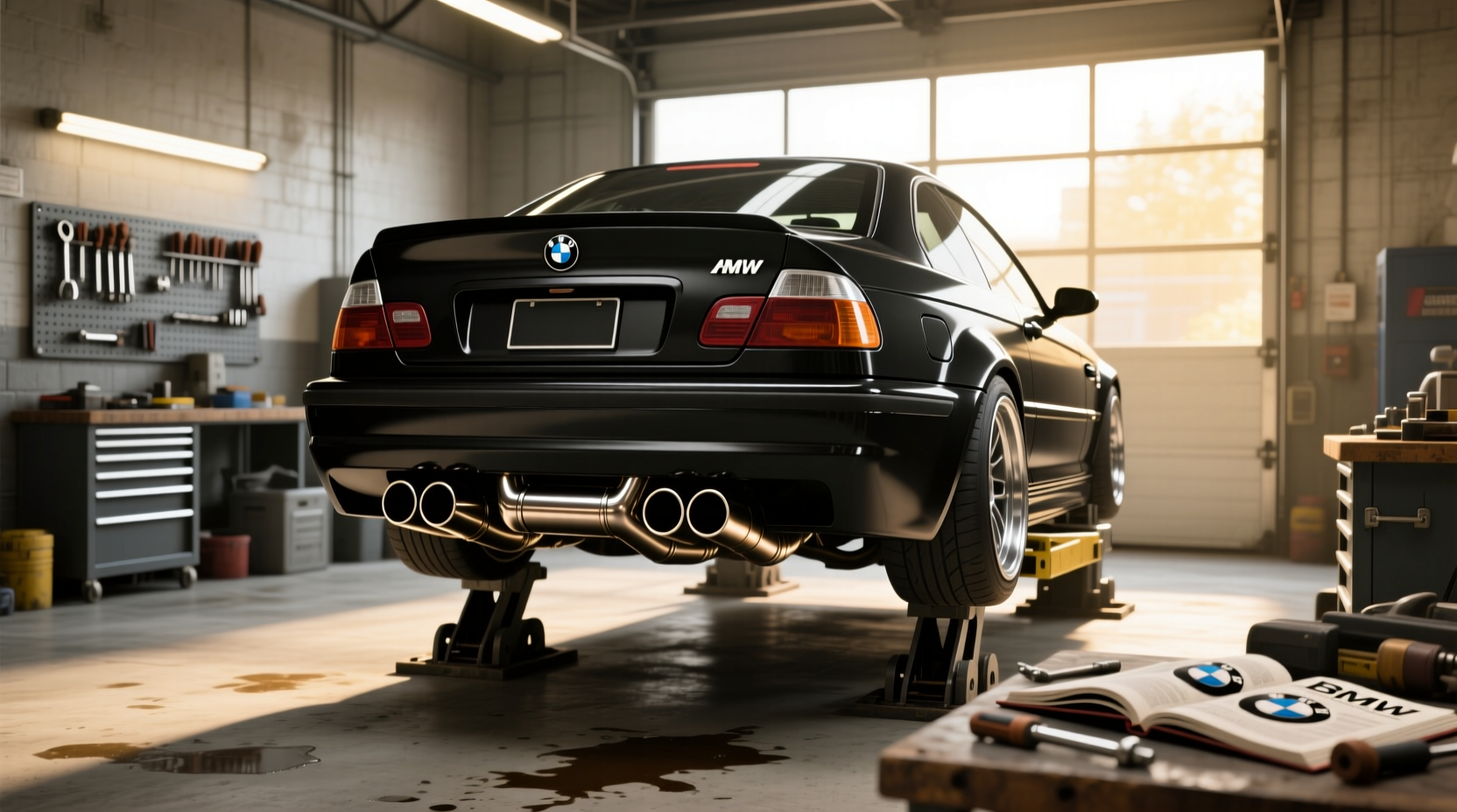 How to Choose Exhaust Tips for E46, What Size Is the E46 Exhaust?