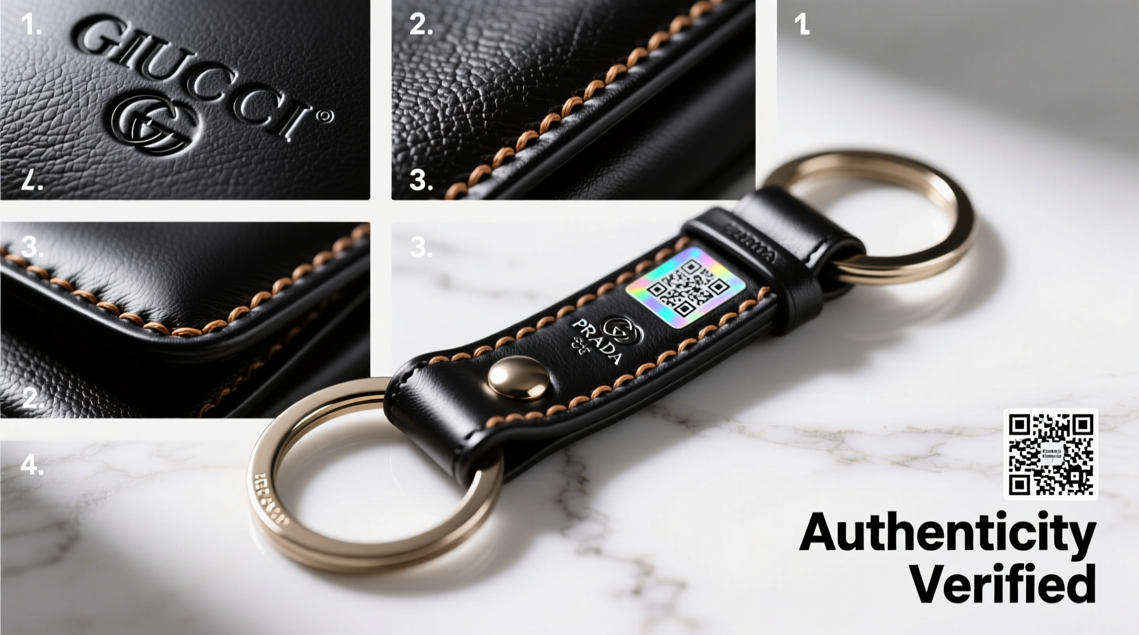 how to verify the authenticity of a designer leather keychain a step by step guide