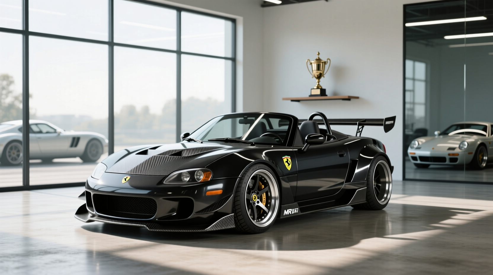 Can You Put a Ferrari-Style Body Kit on a Toyota MR2 Spyder?
