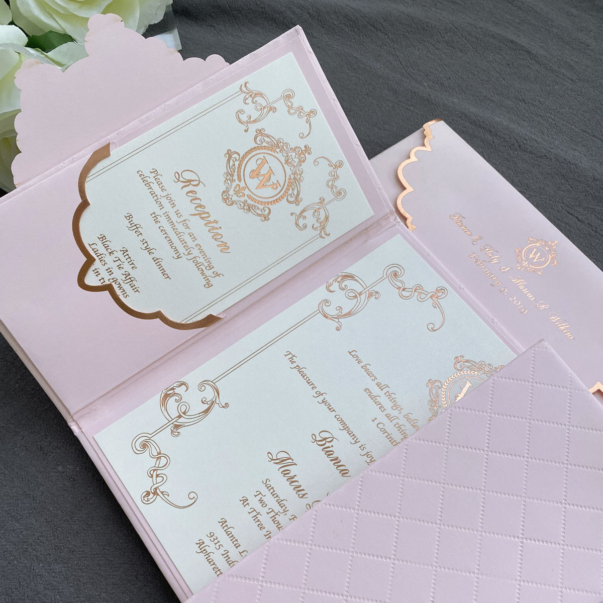 unique wedding invitations