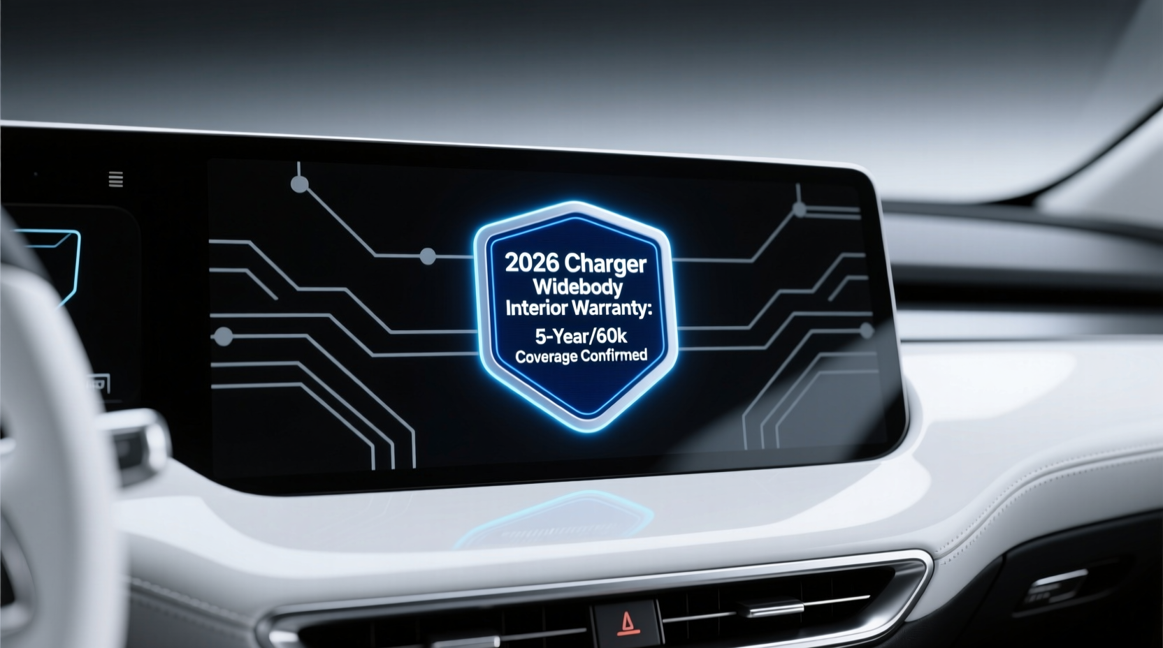 2026 widebody charger interior warranty