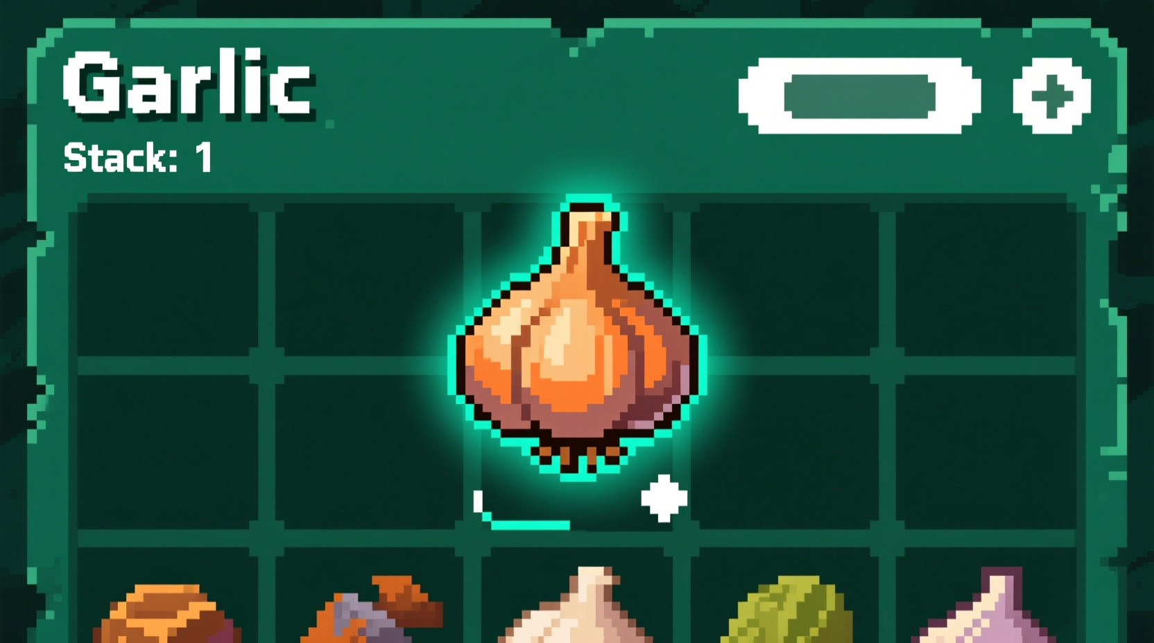 OSRS garlic item on game interface