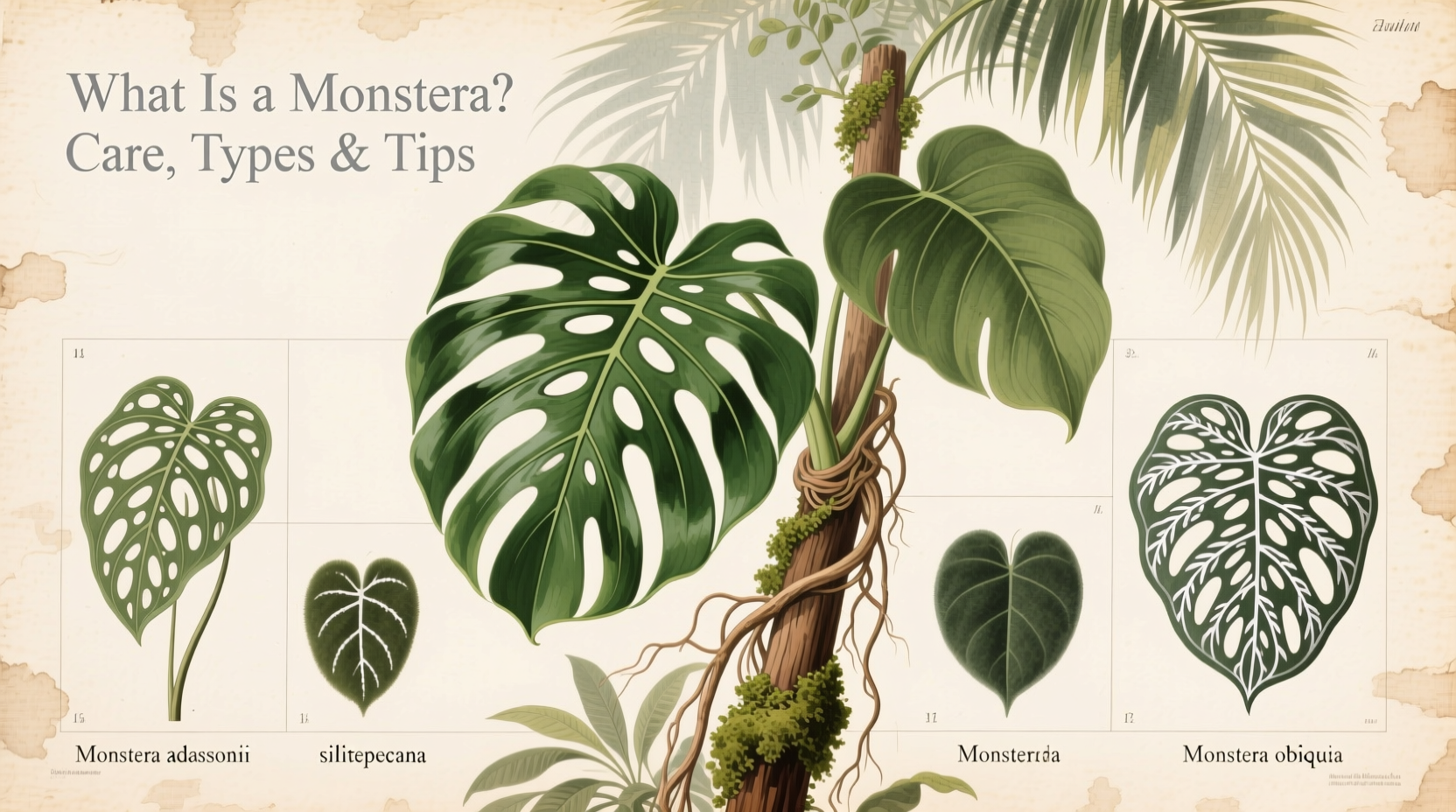 What Is a Monstera? Care, Types & Tips