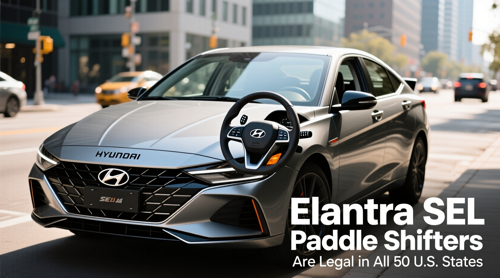 elantra sel paddle shifters legal