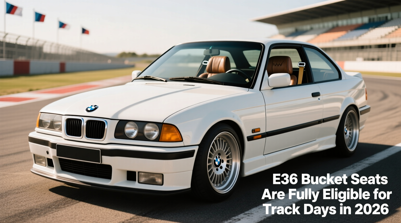 e36 bucket seats track day 2026