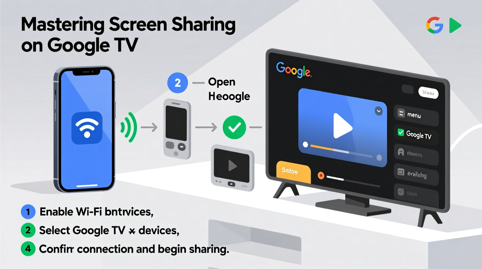 mastering screen sharing to google tv a step by step guide for smooth casting