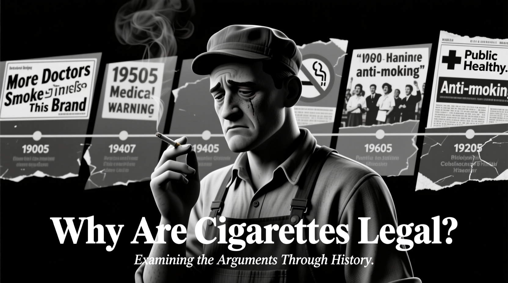 why are cigarettes legal examining the arguments history