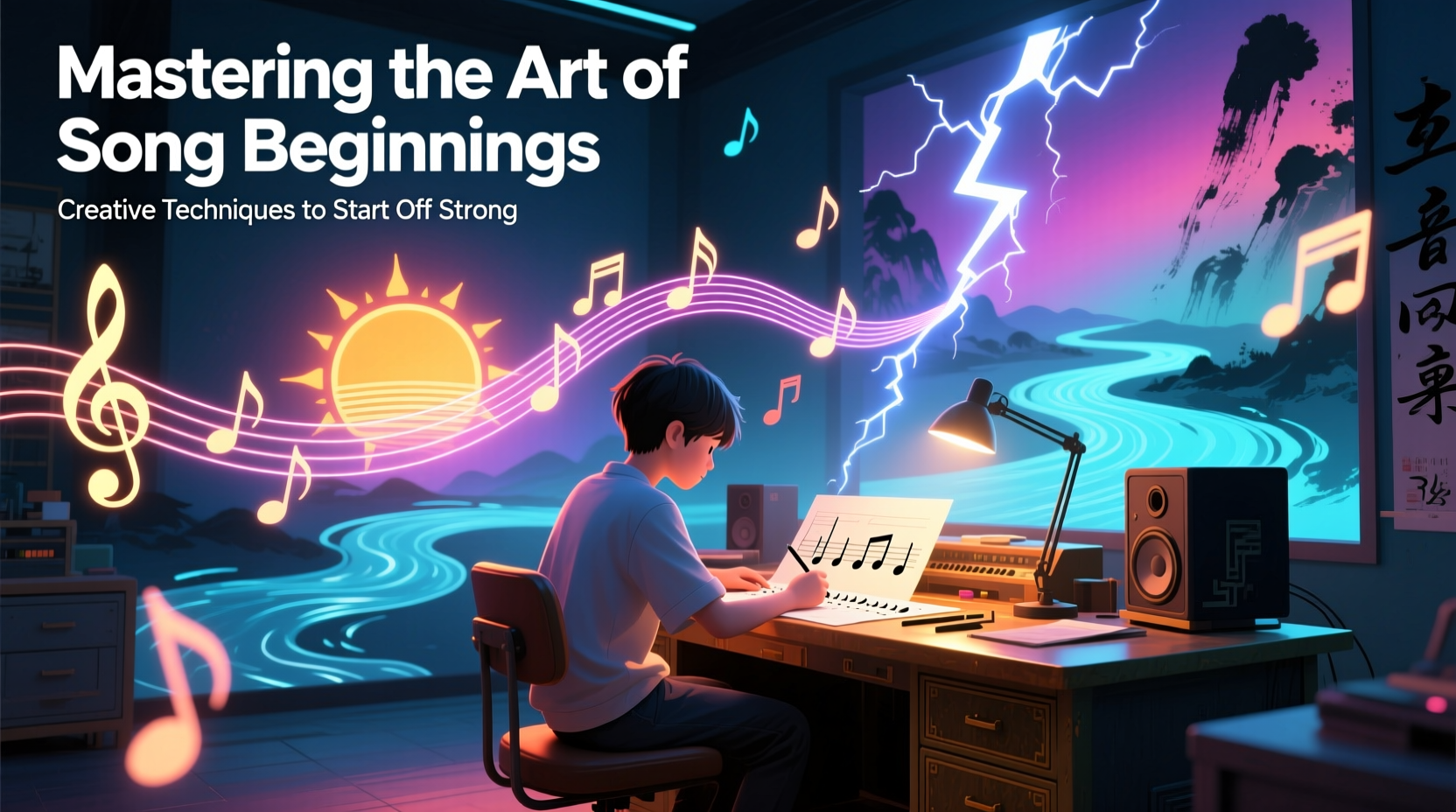 mastering the art of song beginnings creative techniques to start off a song strong