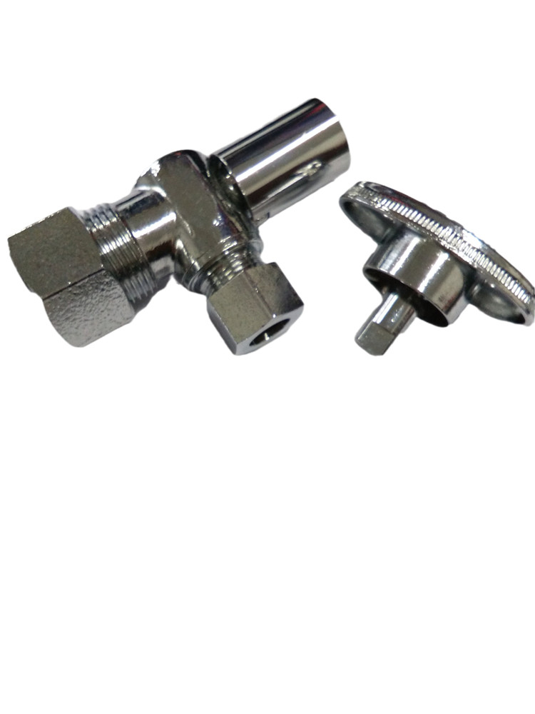 Good price for Bathroom triangle handle Angle valve brass Angle stop valve