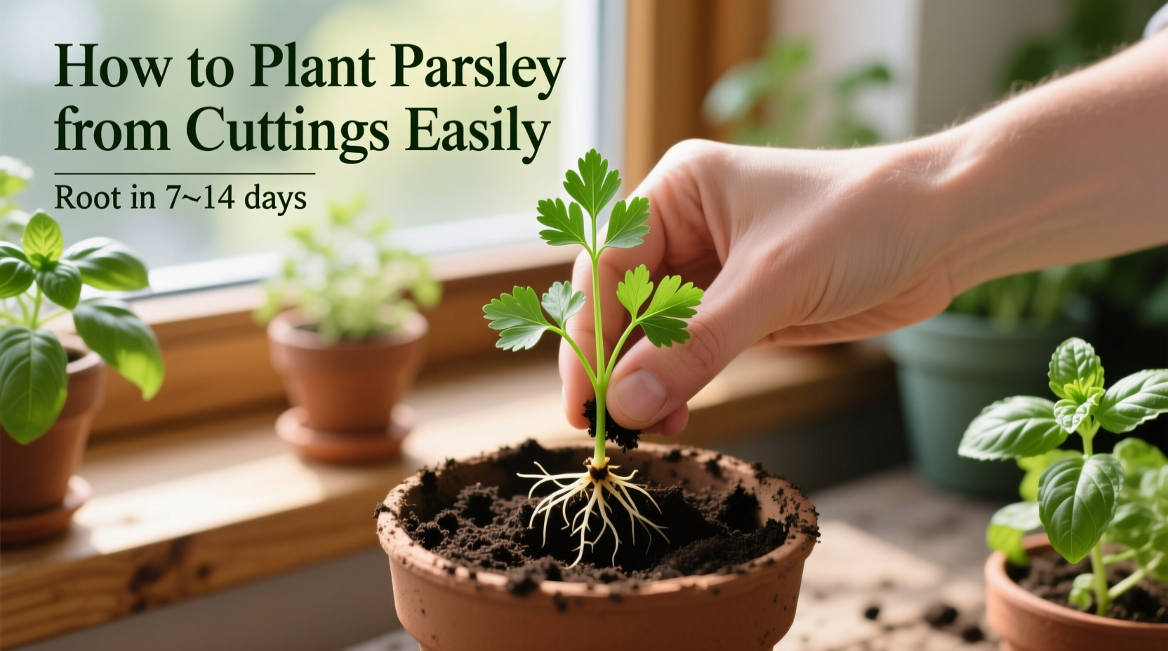How to Plant Parsley from Cuttings Easily