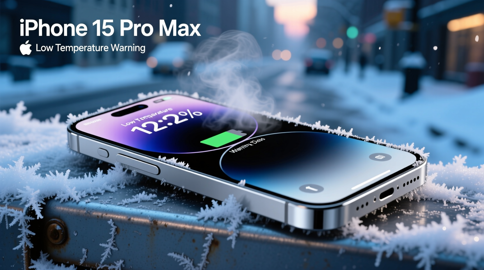 iphone 15 pro max cold battery