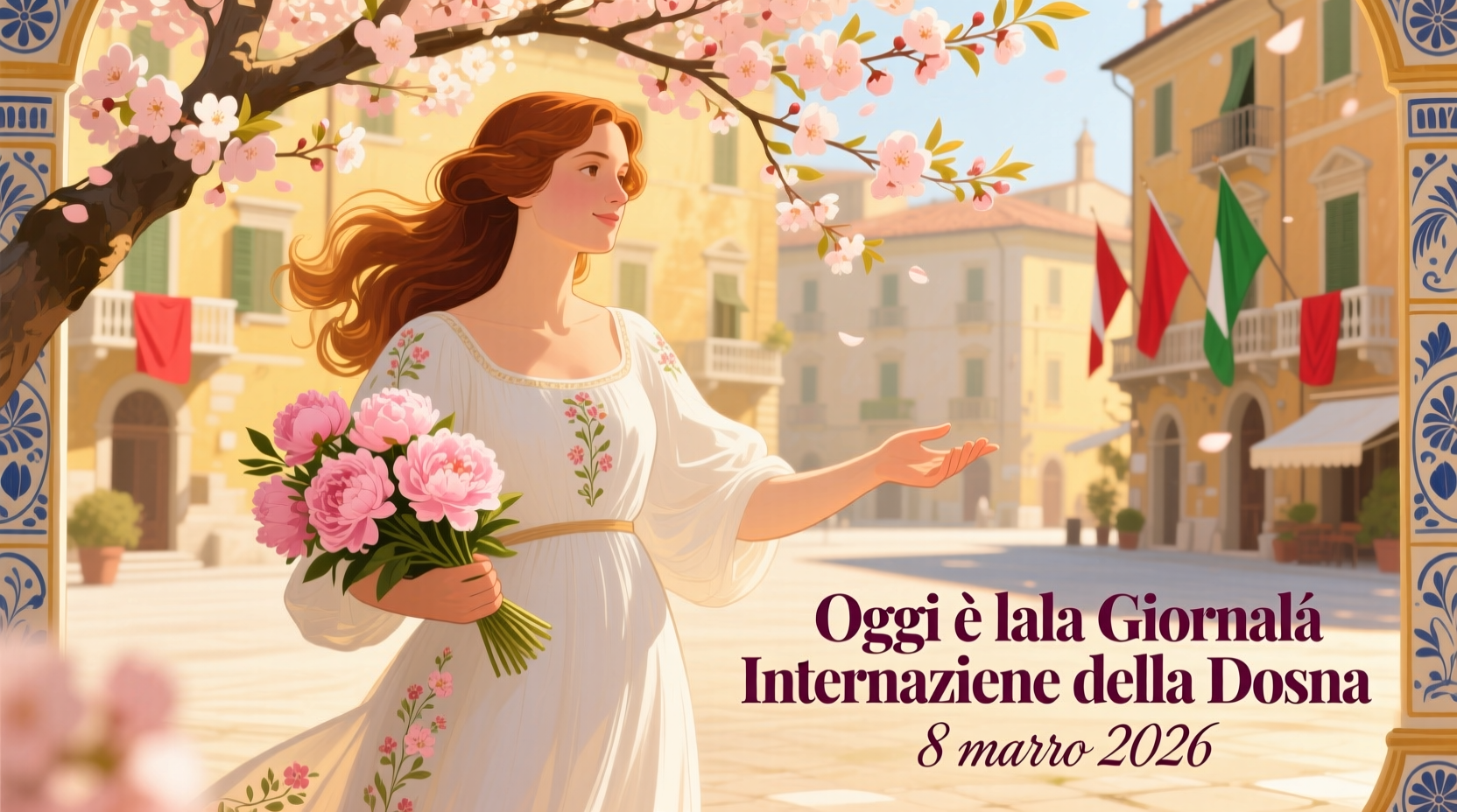 happy international womens day in italian