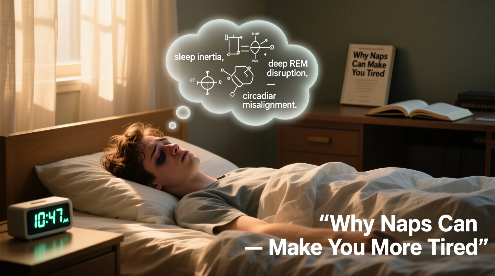 tired after a nap why naps can make you more tired