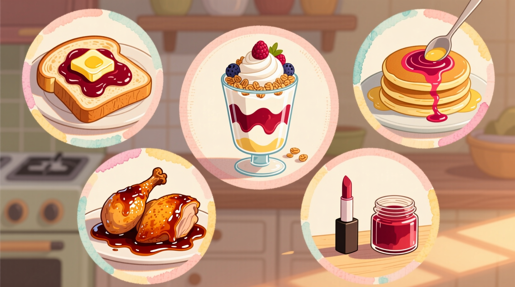 ways use leftover jam