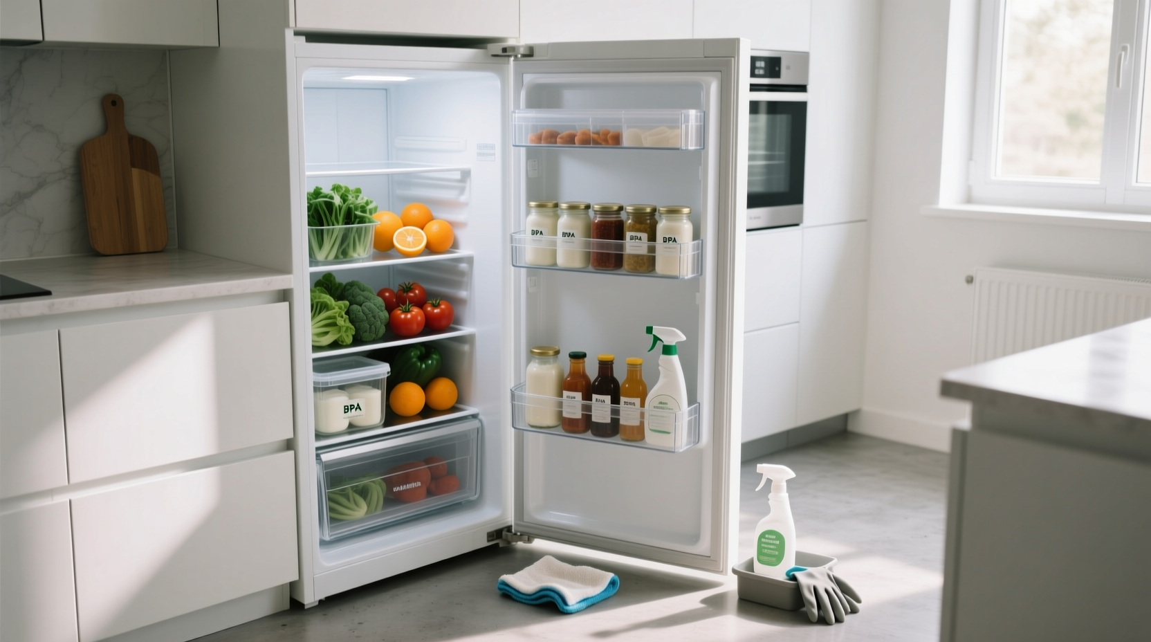 deep clean your fridge