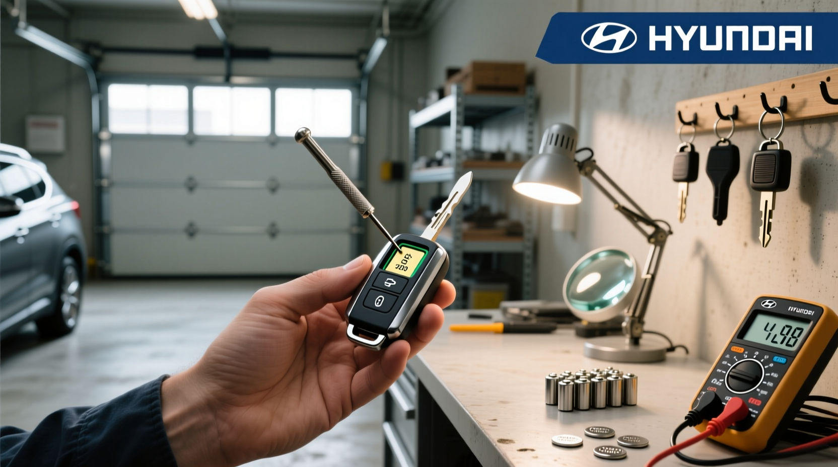 How to Replace Hyundai Santa Fe Key Fob Battery Step by Step