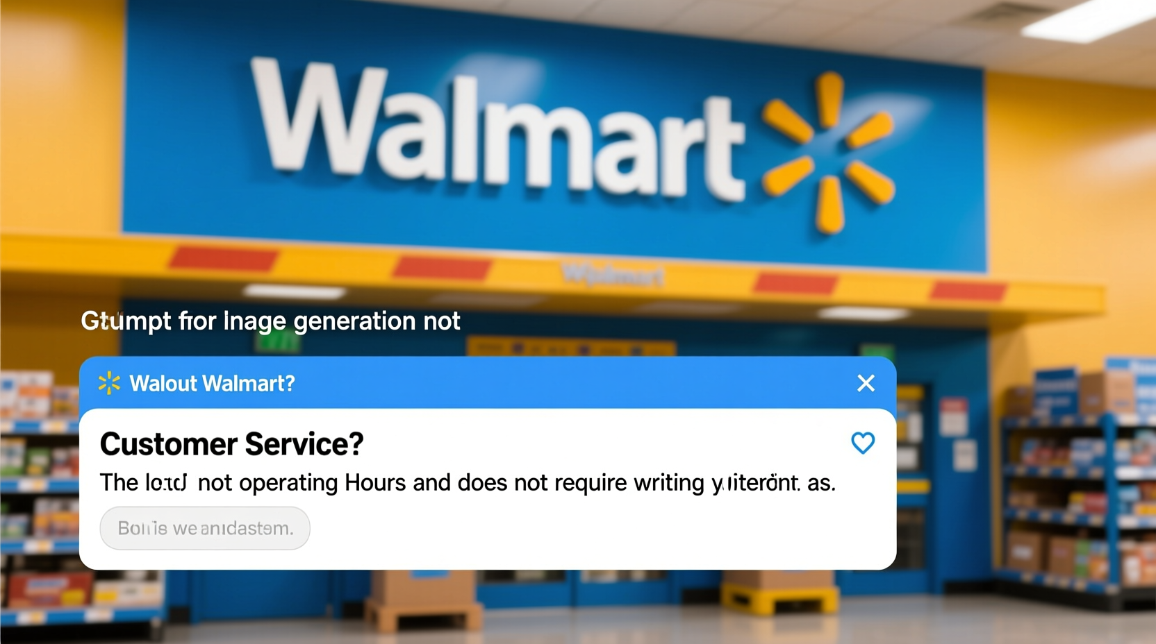 is walmart customer service open on sunday