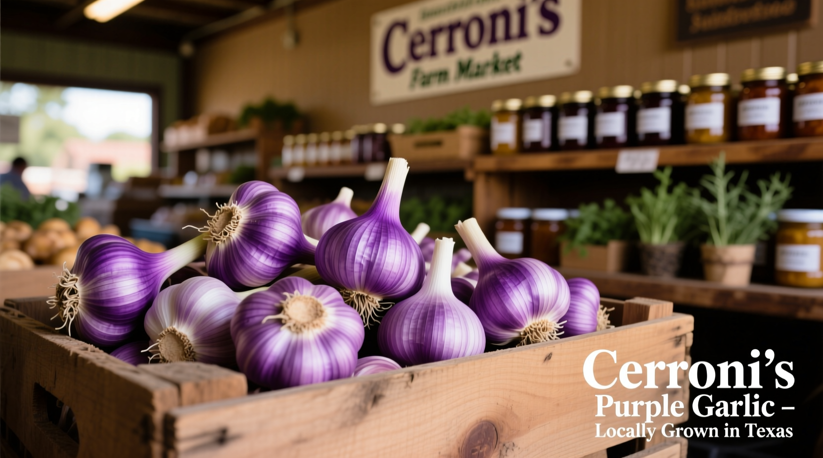 Cerroni's Purple Garlic: San Antonio TX Location & Benefits