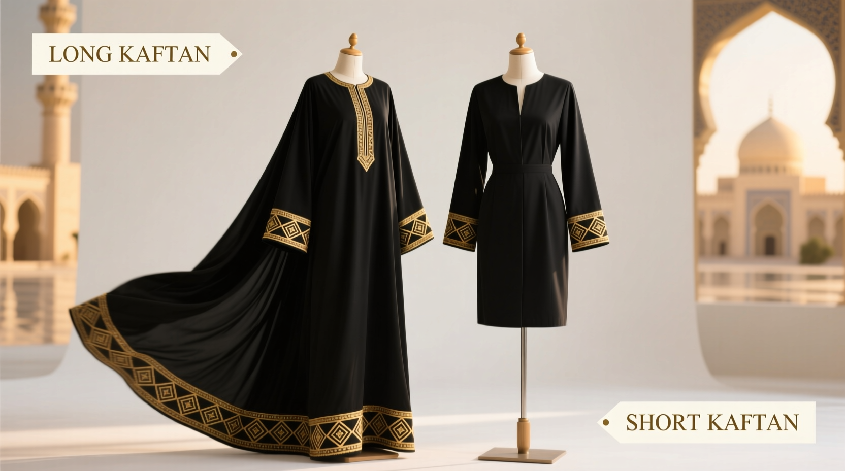 long kaftan vs short kaftan does the length actually matter or is it just style