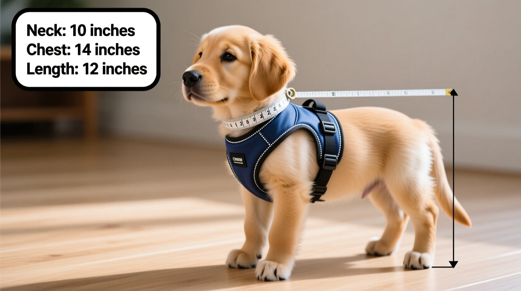 precise puppy measurements a step by step guide to fitting a designer pet harness vest