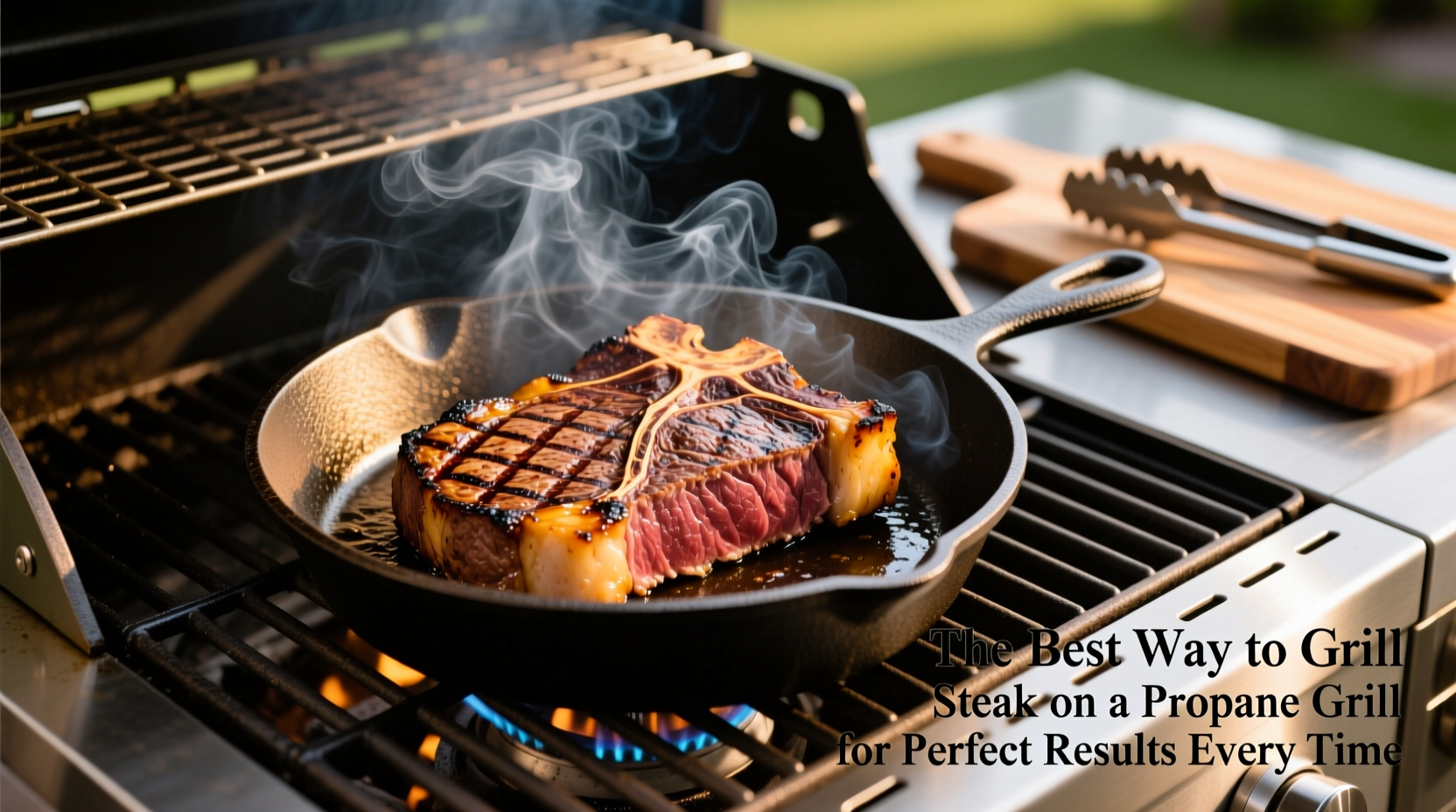 the best way to grill steak on a propane grill for perfect results every time