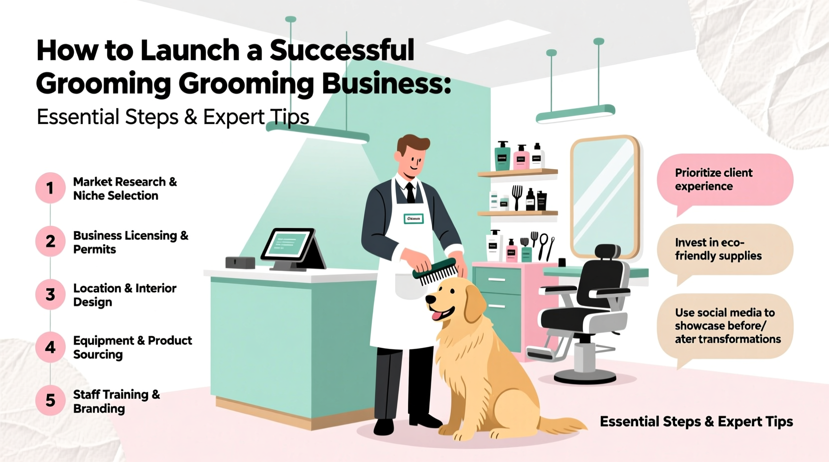 how to launch a successful grooming business essential steps and expert tips