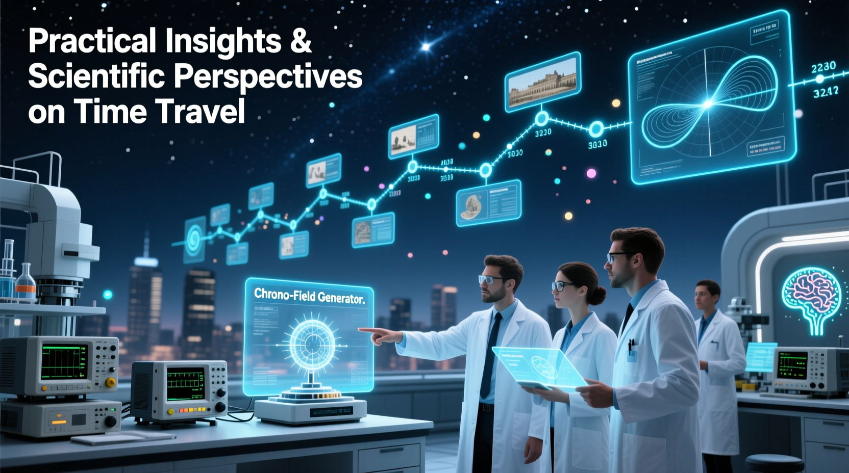 practical insights and scientific perspectives on how to go back in time