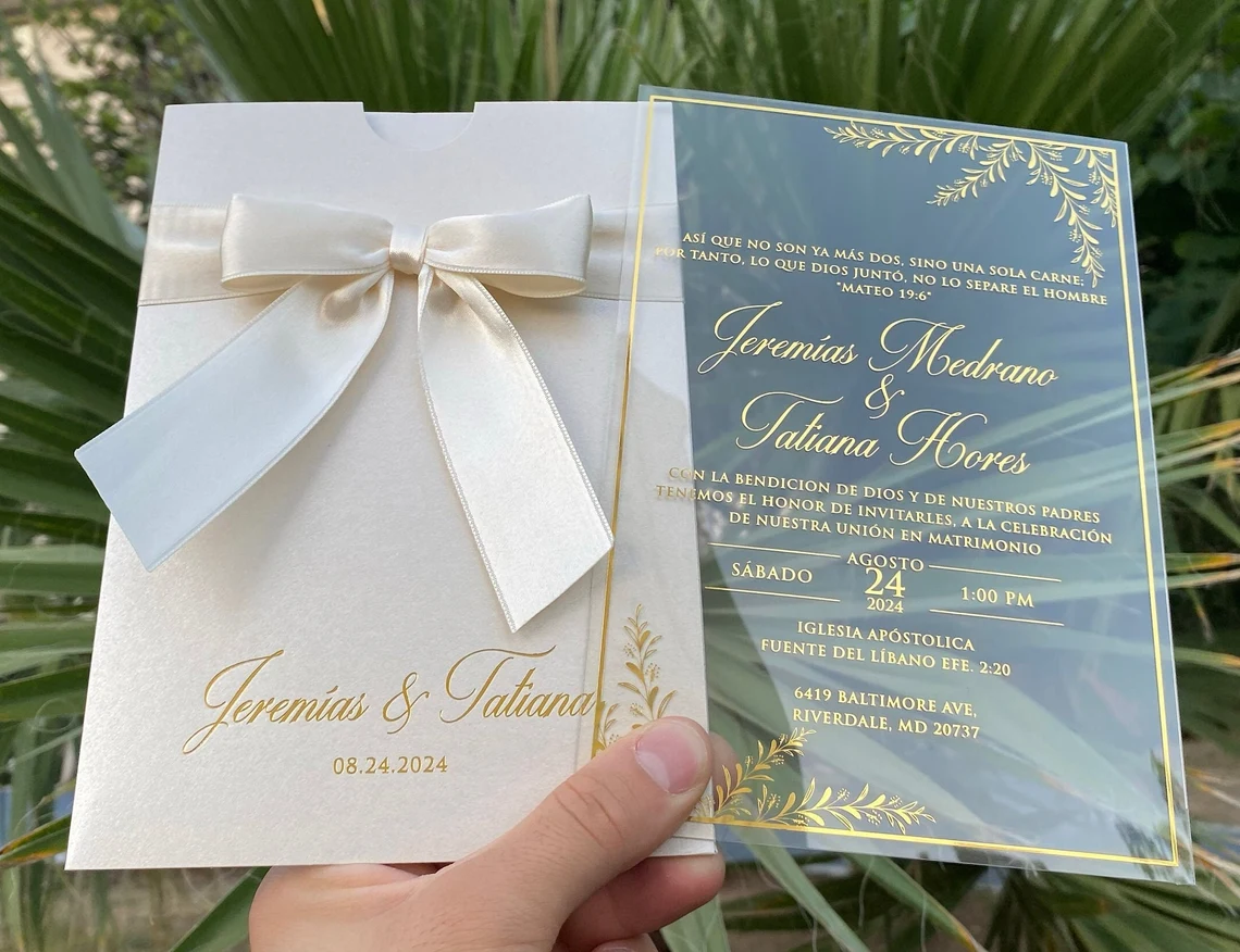 wedding invite samples