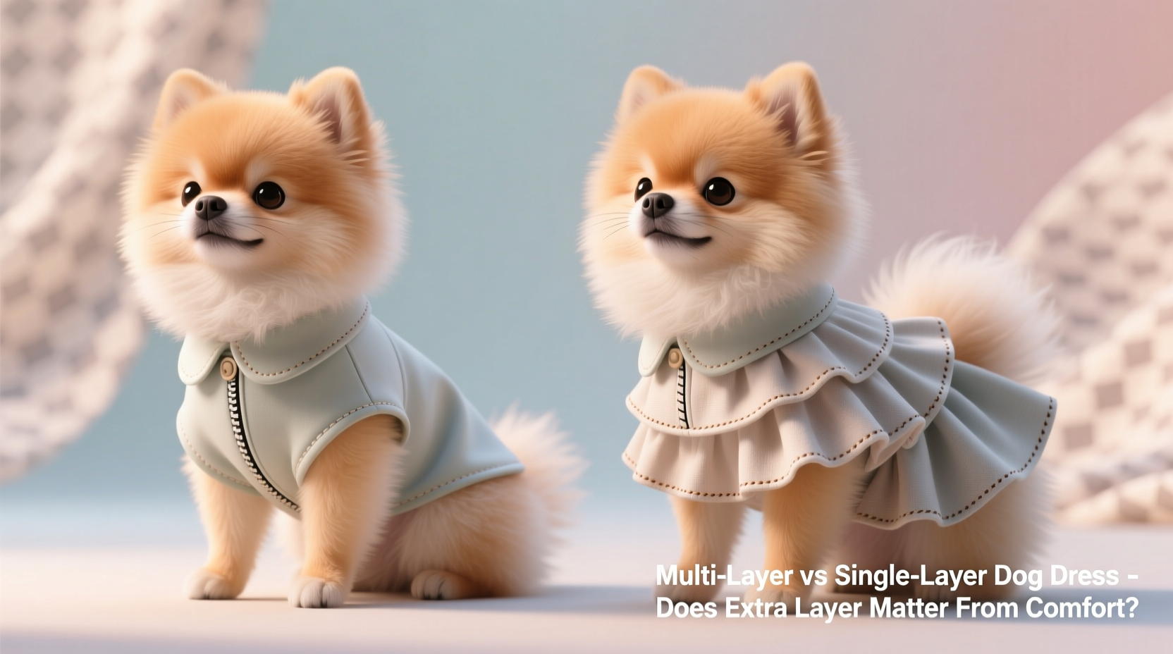 multi layer vs single layer dog dress does the extra layer actually matter for comfort