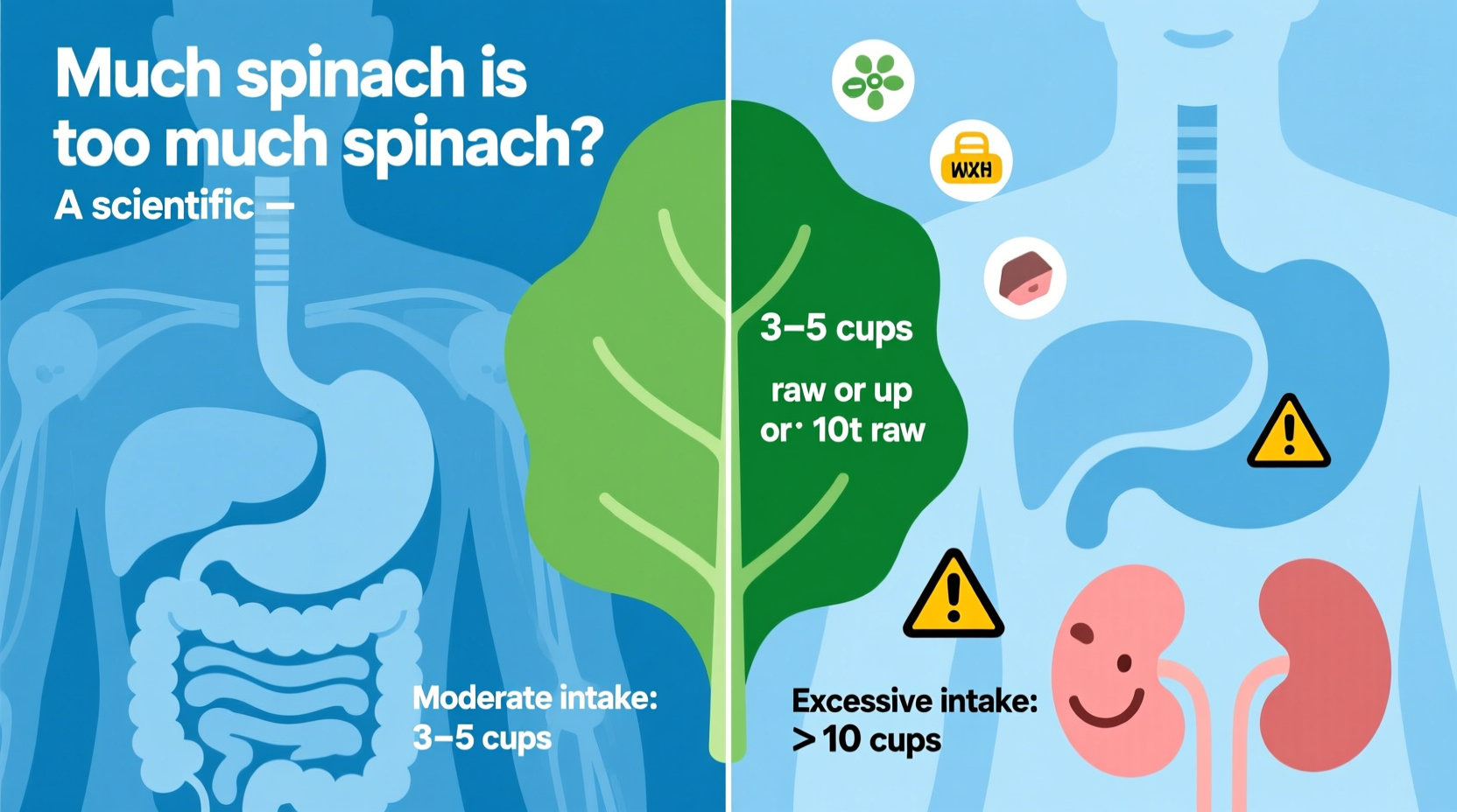 How Much Spinach Is Too Much: Science-Based Guidelines
