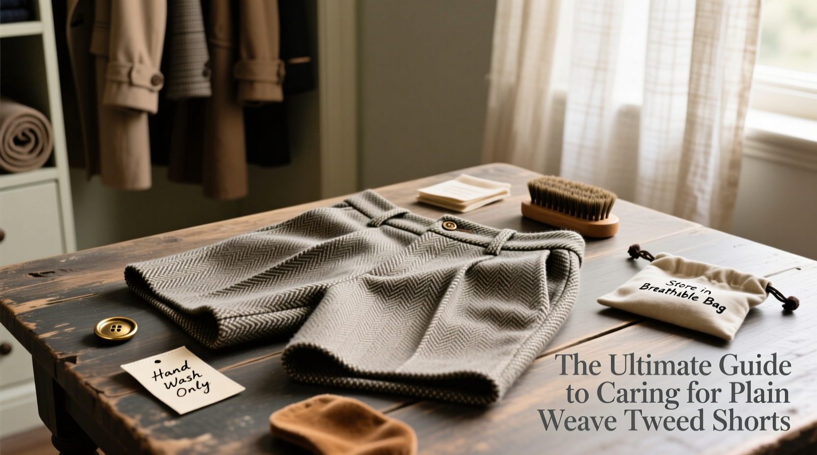 the ultimate guide to caring for plain weave tweed shorts tips for longevity and style