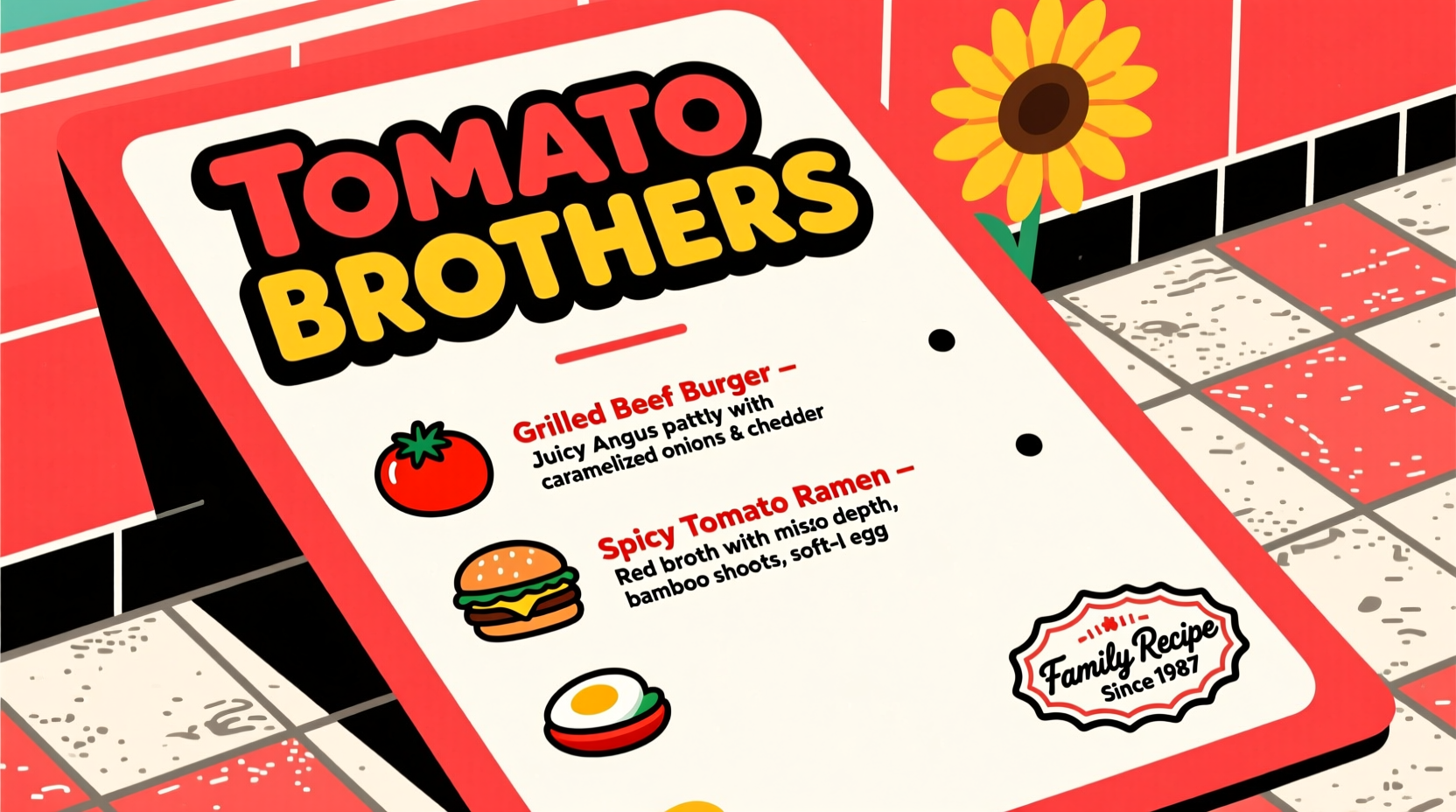Tomato Brothers Menu: Current Offerings & Seasonal Specials