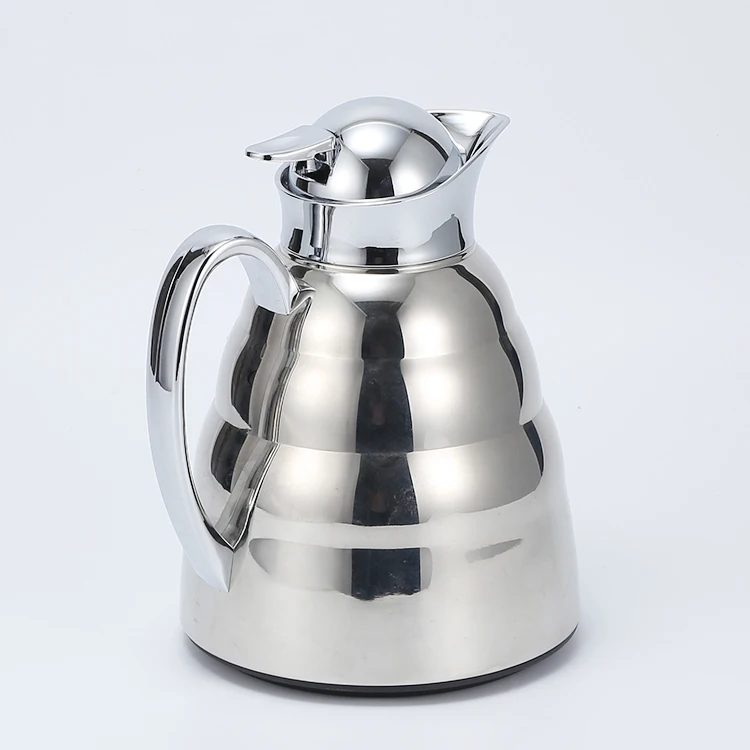 Stainless Steel Coffee Tea Pot Vacuum Water Jug Flask