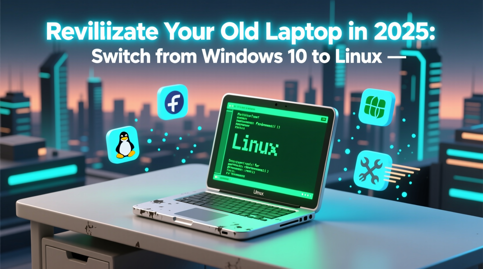 Revitalize Your Old Laptop in 2025: Switch from Windows 10 to Linux