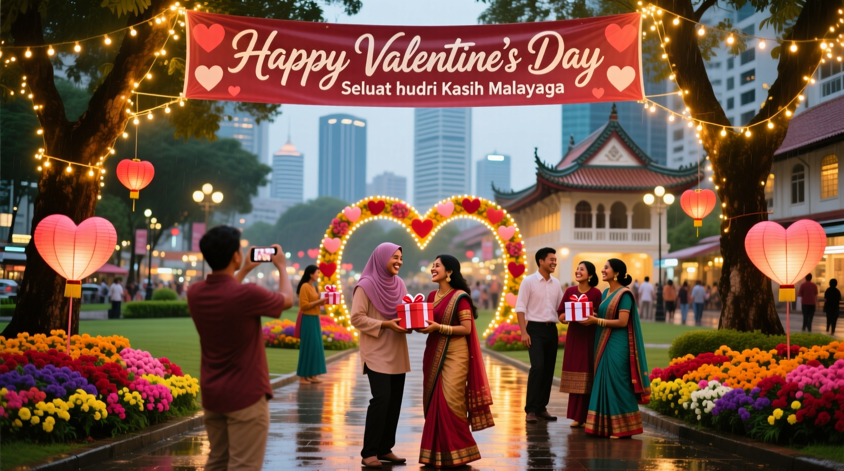 do they celebrate valentines day in malaysia