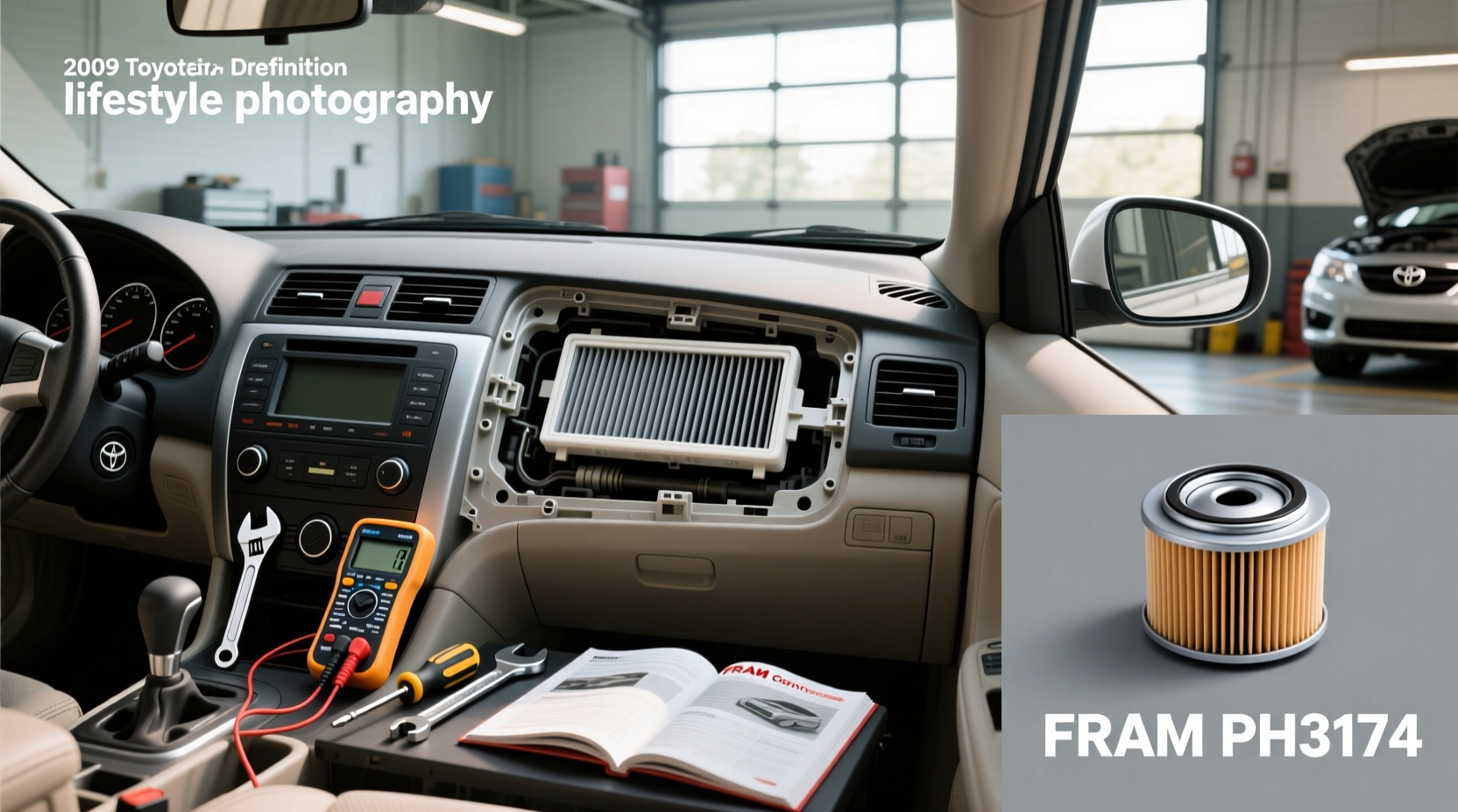 2009 Toyota Corolla Cabin Air & Oil Filter Guide