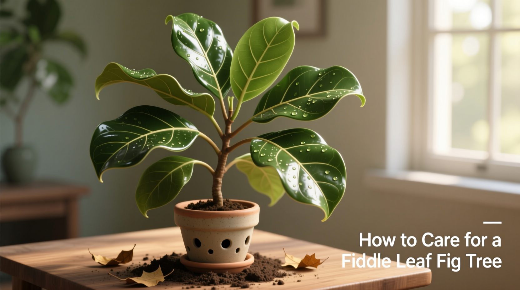 how do you care for a fiddle leaf fig tree