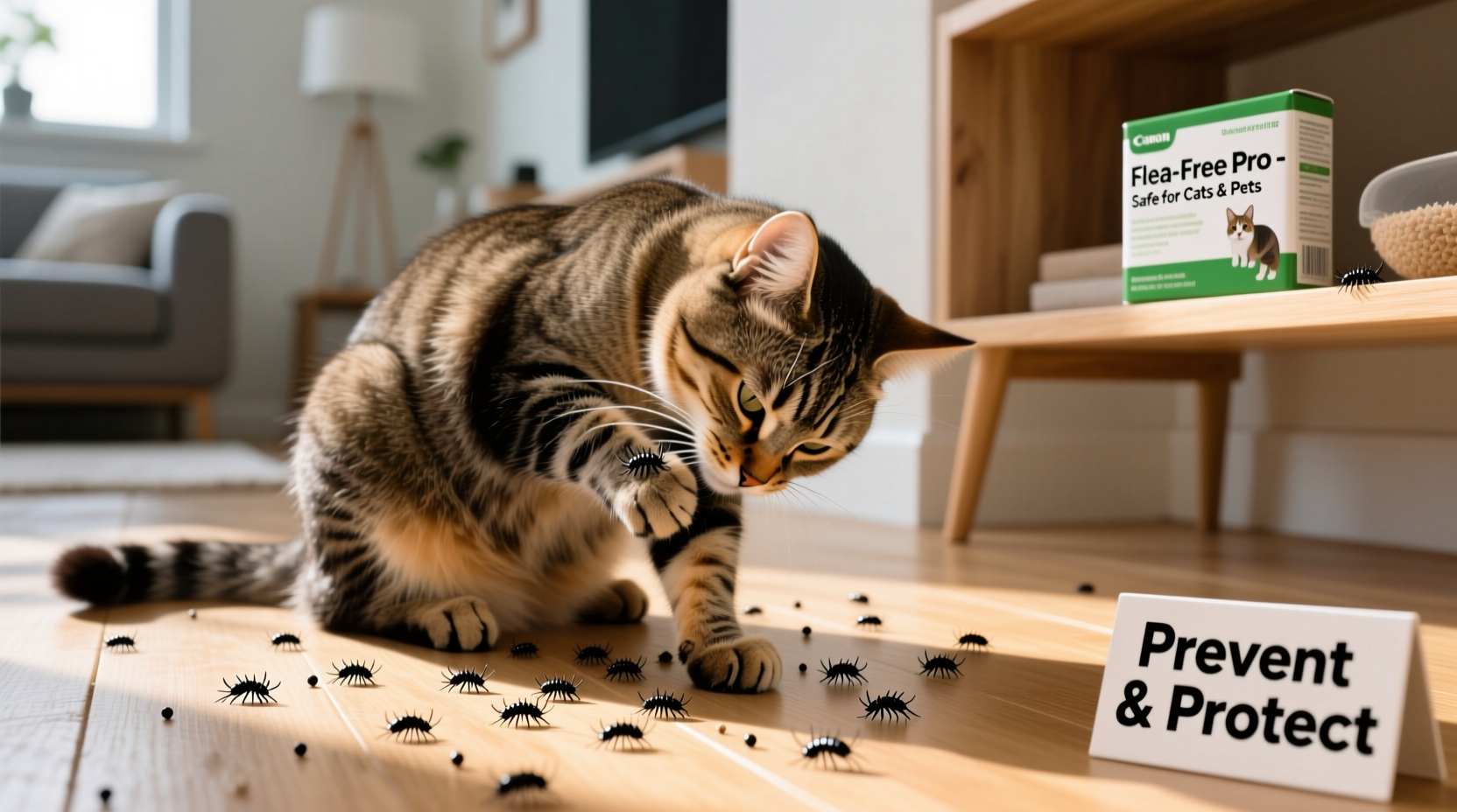 Picture of 5 Ways Indoor Cats Can Get Fleas - PetMD