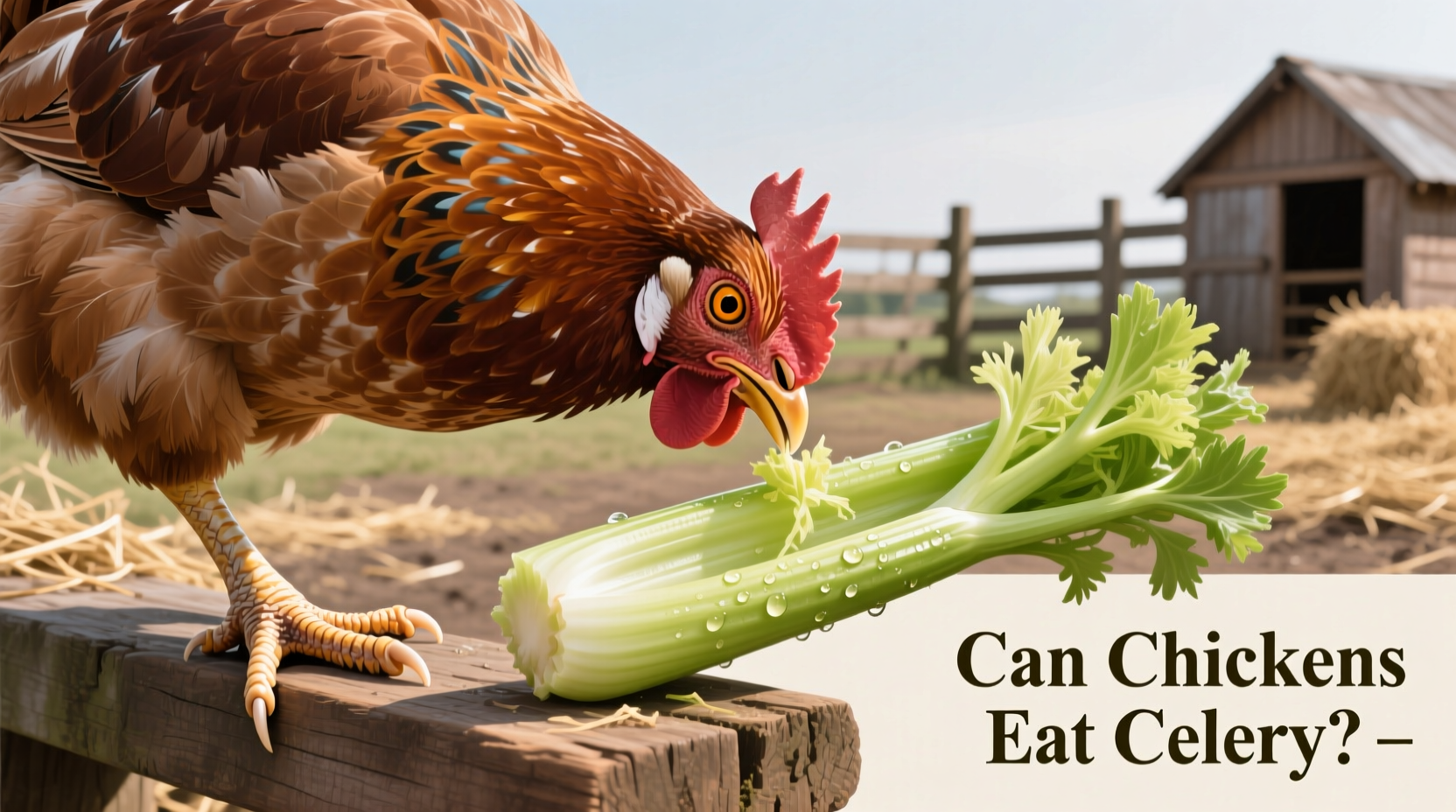 Can Chickens Eat Celery? Safe Feeding Guide for Backyard Flocks